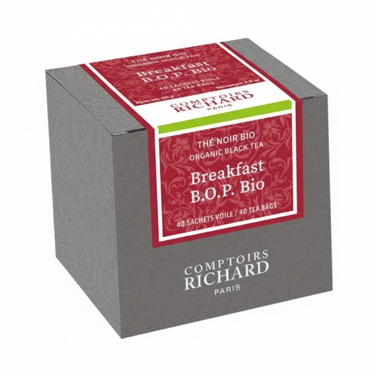 Thé Comptoir Richard - Thé Breakfast BOP bio (40 sachets)