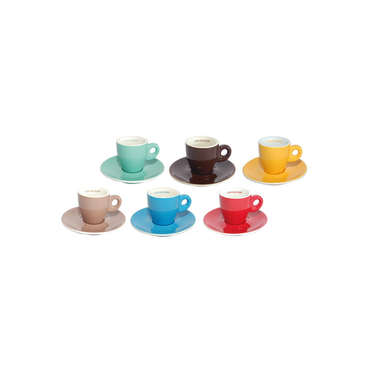 Tasses Espresso Café Richard (colorées)