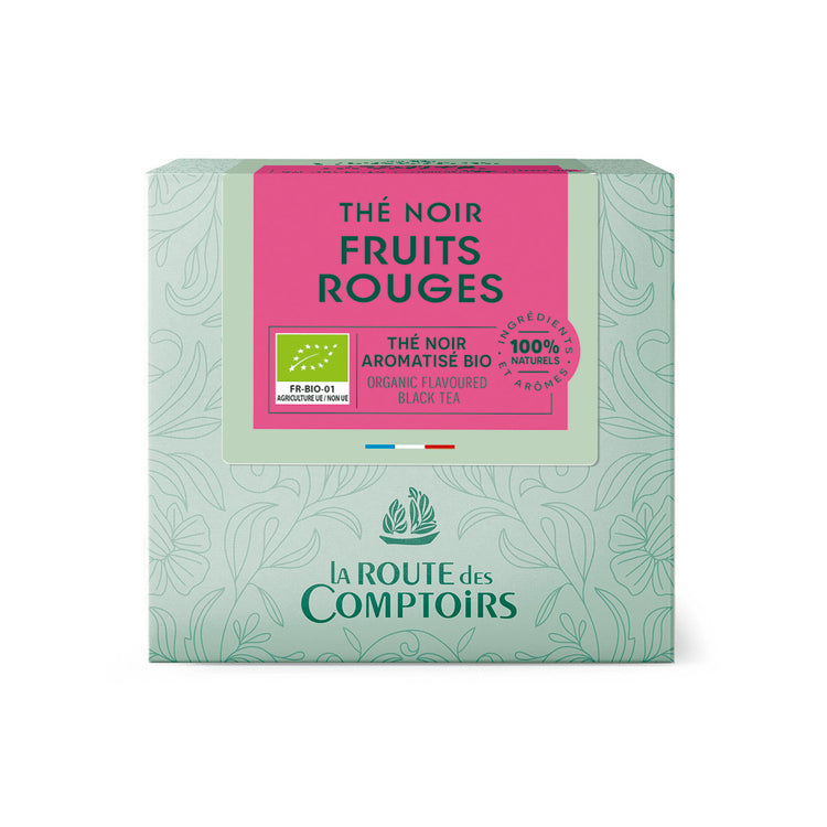 Thé Comptoir Richard - Thé noir Fruits rouges (40 sachets)