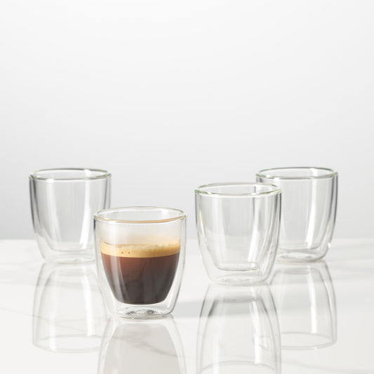 Verres double paroi espresso