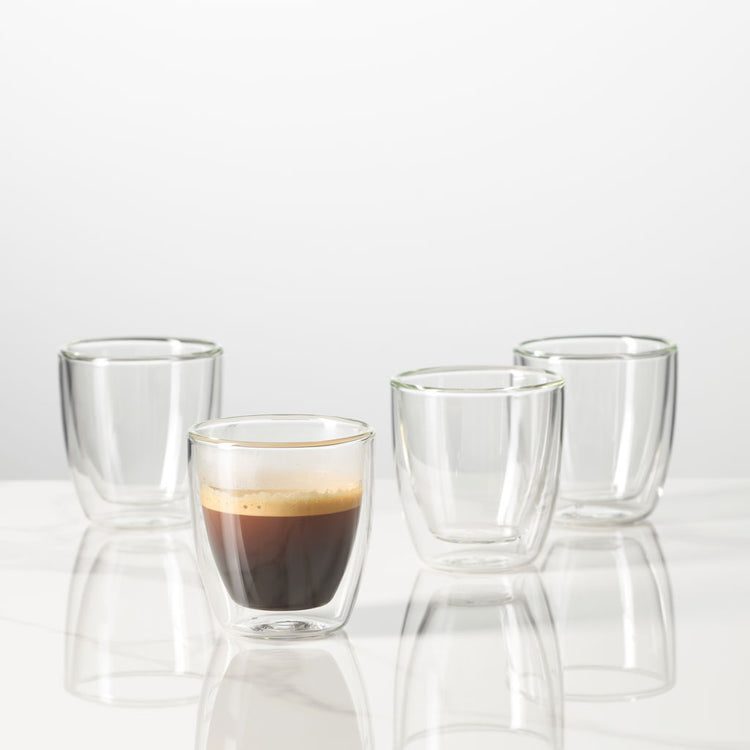 Verres double paroi espresso