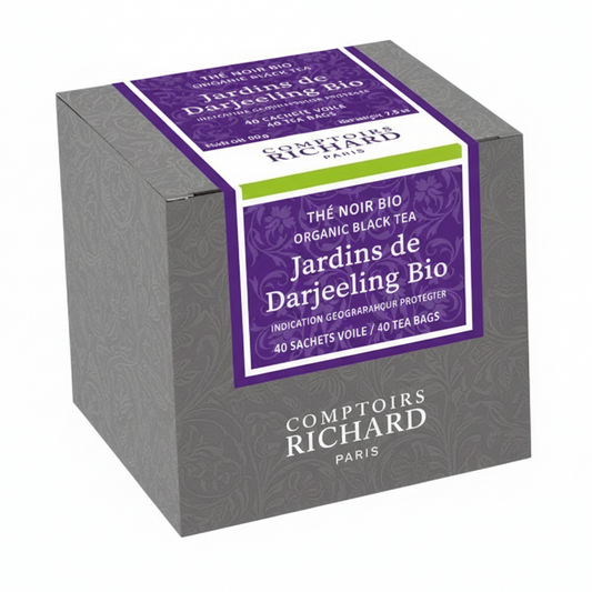 Thé Comptoir Richard - Thé Jardin de Darjeeing Bio (40 sachets)
