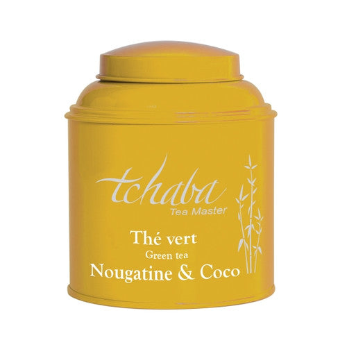 Thé en vrac - Thé vert - Nougatine et Noix de Coco (100g)
