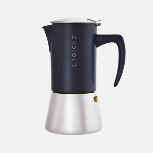 Cafetiere MOKA traditionnelle Napolitaine Noire (induction)