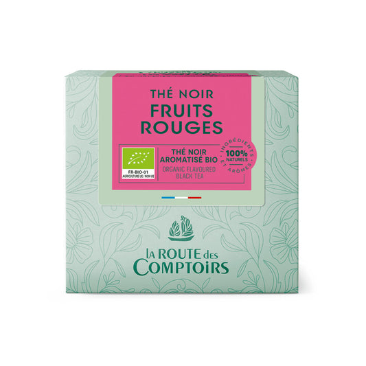 Thé Comptoir Richard - Thé noir Fruits rouges (40 sachets)